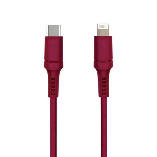 Nomadelic USB-C til Lightning 0,5 m Rød