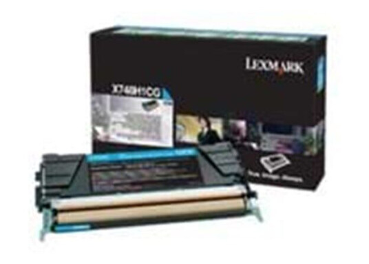 Lexmark X748H3CG - Laser toner Blå