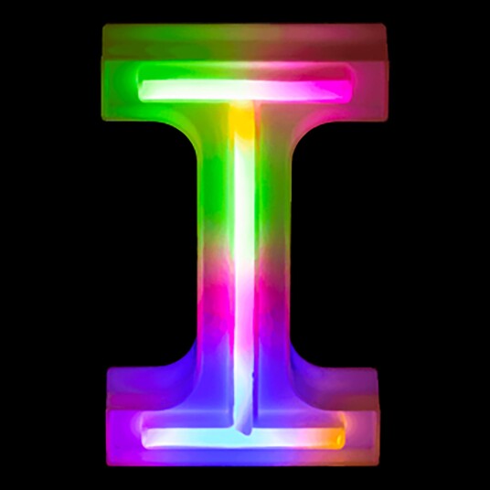Out of the Blue LED Bokstav Neon - Bokstav I