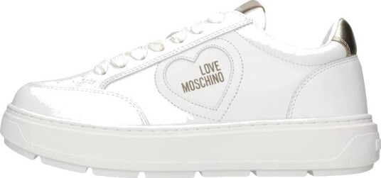 Love Moschino Dame Sko Hvit 38 EU, Love Moschino Dame Sko Hvit 38 EU,