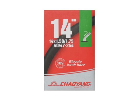 Chaoyang slange 14"x1,50 1,75 med vinklet 42° autoventil Chaoyang slange 14"x1,50 1,75 med vinklet 42° autoventil