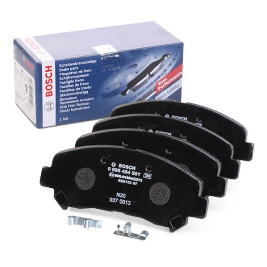Bremseklosser BOSCH 0 986 494 501 Bremseklosser BOSCH 0 986 494 501
