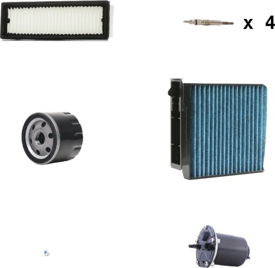 Servicepakke RIDEX 4682P24487