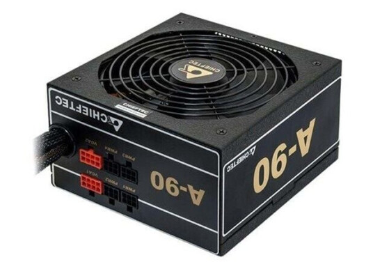 Chieftec A-90 Series GDP-650C Strømforsyning (PSU) - 650 Watt - 140 mm - 80 Plus Gold sertifisert