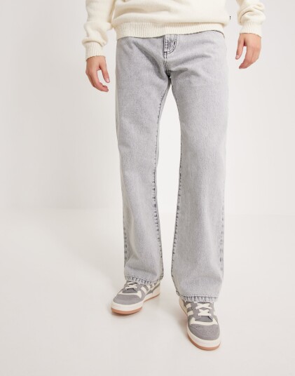 Woodbird Wik Snow Jeans Loose fit jeans Grå