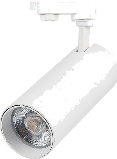 VT 47050 skinne spot 40W COB LED 3i1 hvitt hus hvit reflektor hvit bakdeksel Kulør : 3 i 1
