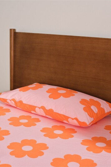 Jotex Putetrekk 50x90 Cm Rosa/oransje WERNER 22156310306