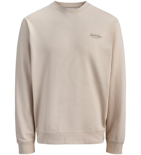 Jack & Jones Jjearchive Graphic Sweat Cn Sn Jnr Beige 128