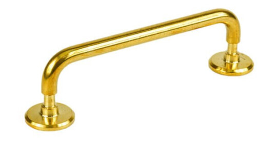 BESLAG DESIGN HÅNDTAK JUBILEE 128MM MESSING 372006-41