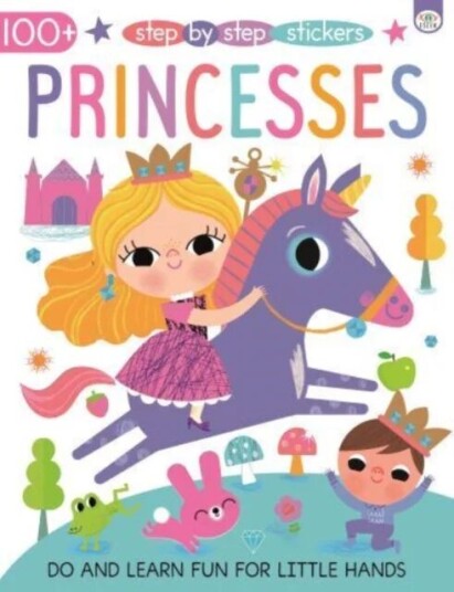 Step by Step Stickers Princesses av Emma Munro Smith