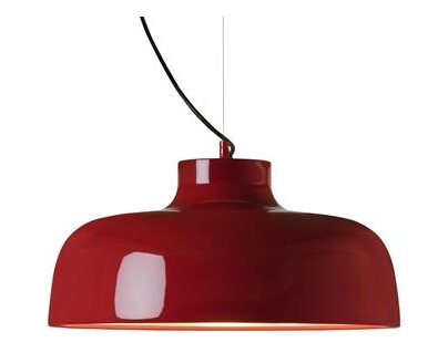 Santa & Cole M68 Taklampe Rød