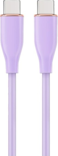 Cablexpert Premium Usb-Kabel Usb-C Hann Til Usb-C Hann Usb 2.0 3 A 1.5 M Formstøpt Power Delivery-Støtte Data & Lading Fiolett
