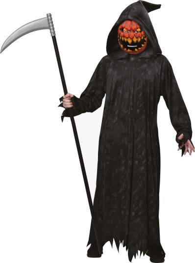 Amscan Pumpkin Reaper Kostyme 5-6 år Amscan Pumpkin Reaper Kostyme 5-6 år