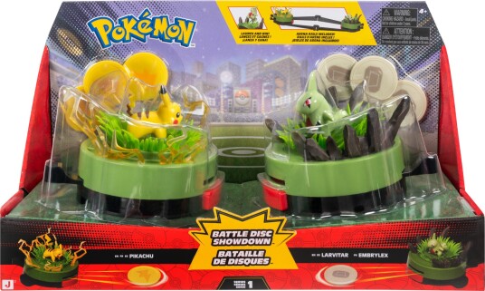 Pokémon Battle Disc Showdown Pikachu vs. Larvitar PKW4879
