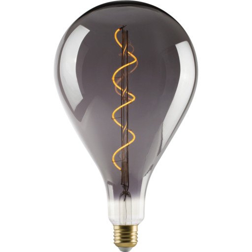 E3Light Led Vintage A160 E27 C922 100lm Spiral 15H dimbar røyk