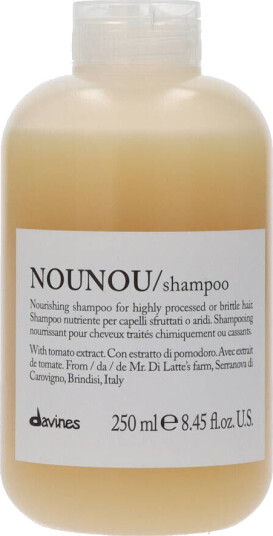 Davines NOUNOU Nærende Sjampo 250 ml for Alle Hårtyper