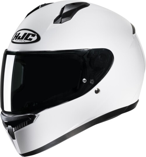 HJC C10 Solid Hjelm XS 54 55 Hvit HJC C10 Solid Hjelm XS 54 55 Hvit
