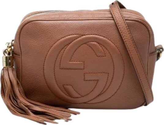 Gucci Vintage Dame Pre owned Brun ONE SIZE, Gucci Vintage Dame Pre owned Brun ONE SIZE,
