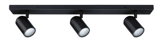 Paulmann - Zyli 3 Taklampe IP44 Long Dim. Matt Svart - Lampemesteren