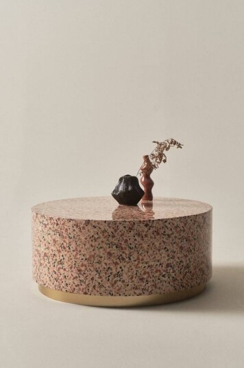 Jotex MALLOROY sofabord diameter 80 cm Terrazzo 1675334-01-0 1707278-01-0