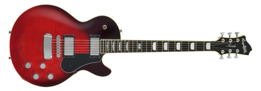 Hagstrom Swede Mk3 Karmosin Flame