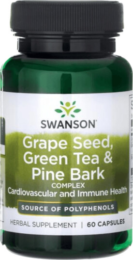 Grapeseed Green Tea & Pine Bark 60 kapsler