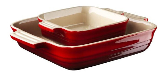 Le Creuset  Classic kvadratisk fatsett 13+/23 cm  cerise