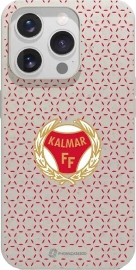 Phonecases3D iPhone 16 Pro Kalmar FF komposterbart deksel, hvit