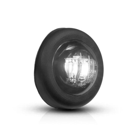 Posisjonslys PURELUX Spectre 2X Dark   12/24V / 1W / 19 mm Hvit