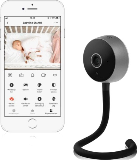 Lionelo Babyline Smart Babycall Black