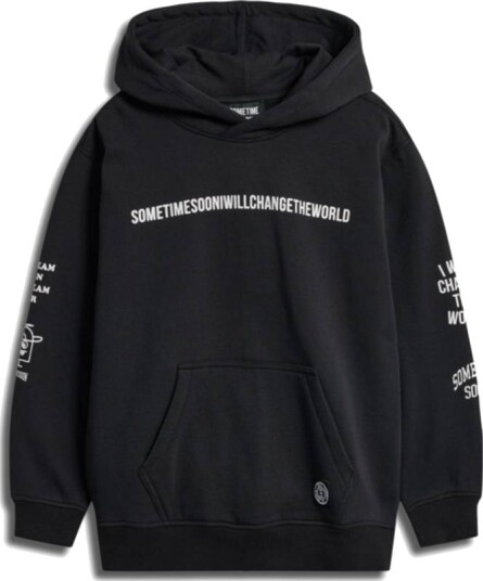 Sometime Soon Ortega hoodie  black 116 116