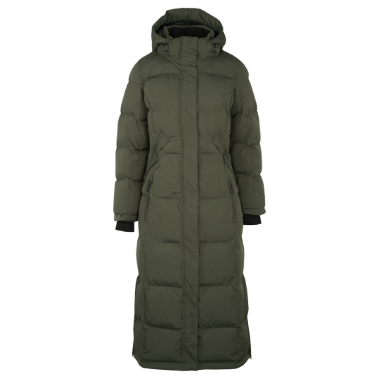 Liv Coat Olive Night M Padded channels coat