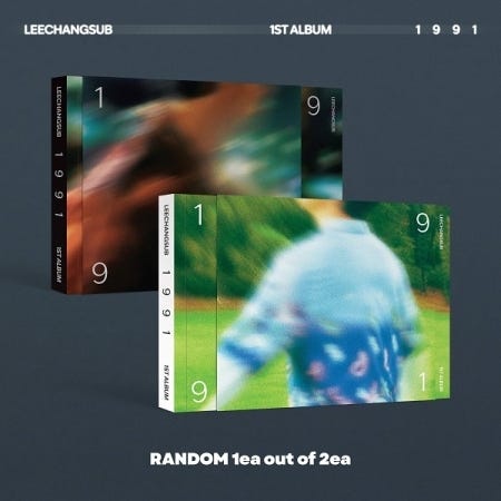 Lee Changsub  1991  incl. 140pg Photobook, Poster, Photocard, Postcard, Transparent Mood Photo + Message Card  CD