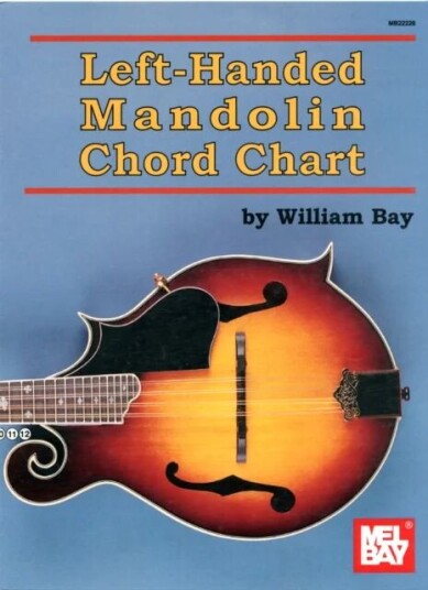 Left-Handed Mandolin Chord Chart Av William Bay
