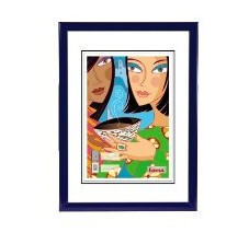 Hama Madrid 10X15 Plastikk Blå 7 X 10 Cm 100 Mm 150 Mm