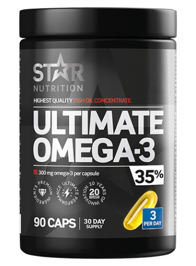 Ultimate Omega-3, 90 kapsler, 35% 1000mg Ultimate Omega-3, 90 kapsler, 35% 1000mg