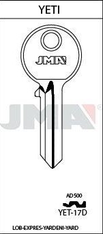 Jma Blank Key Yet 17D Jma Blank Key Yet 17D