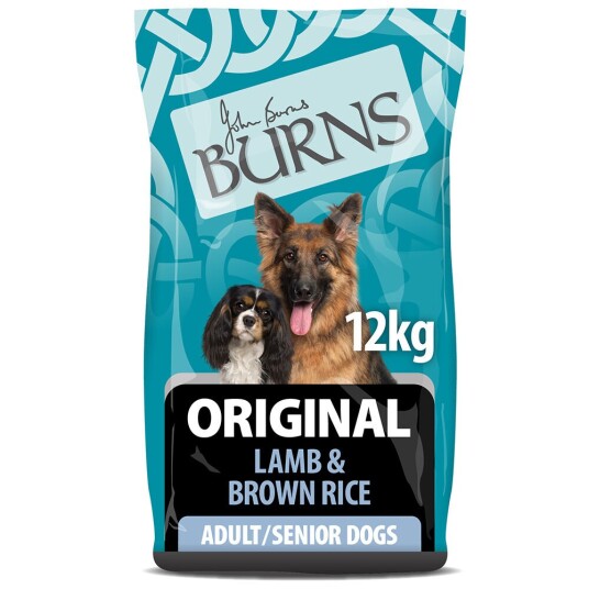 Burns Adult & Senior Original Lam Og Brun Ris 12 kg Burns Adult & Senior Original Lam Og Brun Ris 12 kg