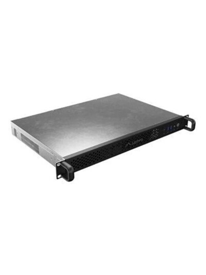 Lanberg SC01 3001 10B rack mountable 1U mini ITX Kabinett Server Rack Svart SC01 3001 10B