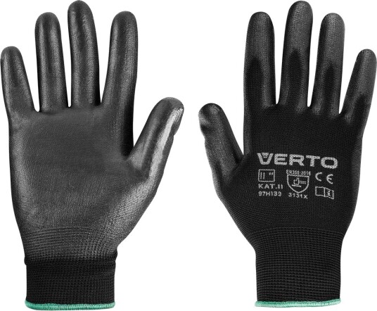 Verto Hagehansker 97H139 Pu-Belagt Pustende Str. 11