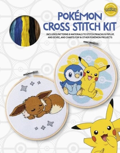 Pokemon Cross Stitch Kit Av Maria Diaz Pokemon Cross Stitch Kit Av Maria Diaz