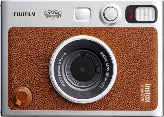Instax Fujifilm Instax Mini Evo 1/5" 2560 X 1920 Piksler Cmos Brun, Sølv Instax Fujifilm Instax Mini Evo 1/5" 2560 X 1920 Piksler Cmos Brun, Sølv
