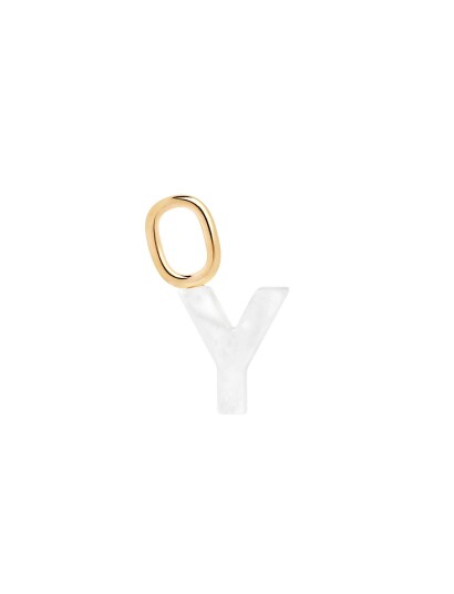 Maria Black Lucid Letter Charm - Gold - ONE SIZE
