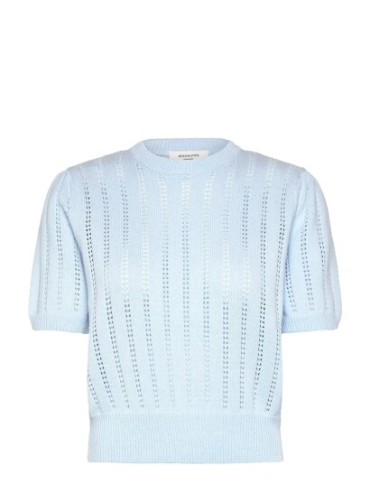 Rosemunde Rwemilie Ss O Neck Pullover Blue XS Rosemunde Rwemilie Ss O Neck Pullover Blue XS