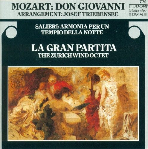 Gran Partita  La Gran Partita Play Mozart & Salieri  CD