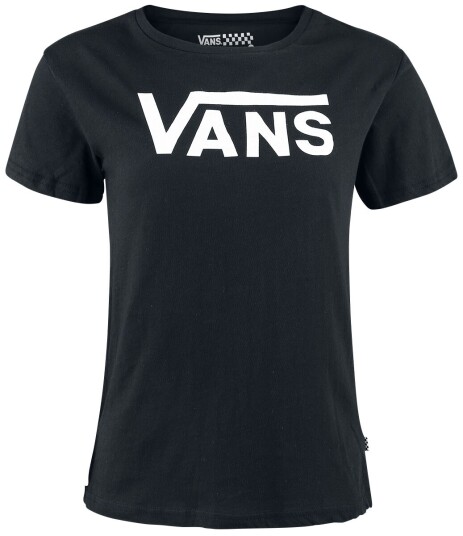 Vans T-skjorte Flying V Crew XS til XL Damer svart
