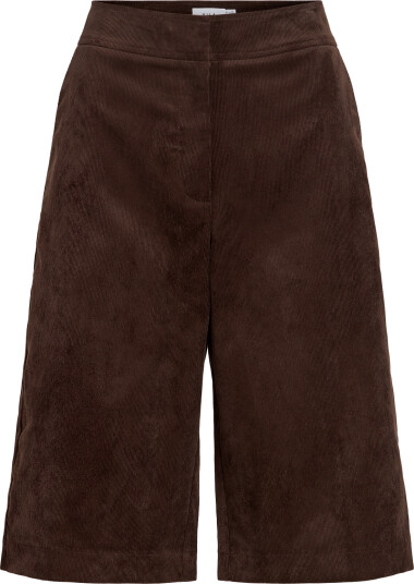 Vila Vicourdie Hw Shorts Brown 36 Vila Vicourdie Hw Shorts Brown 36