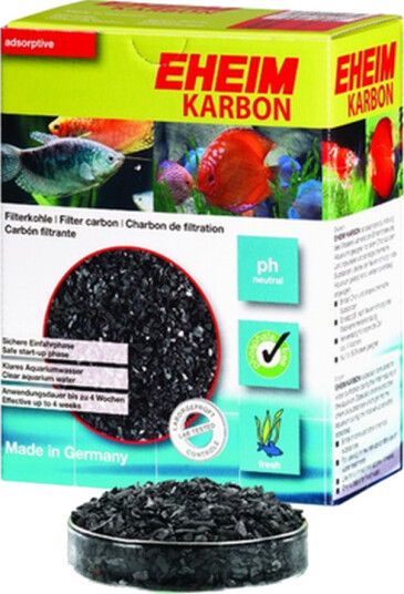 Ehfikarbon Adsorberende Filtermedium Svart 2 L