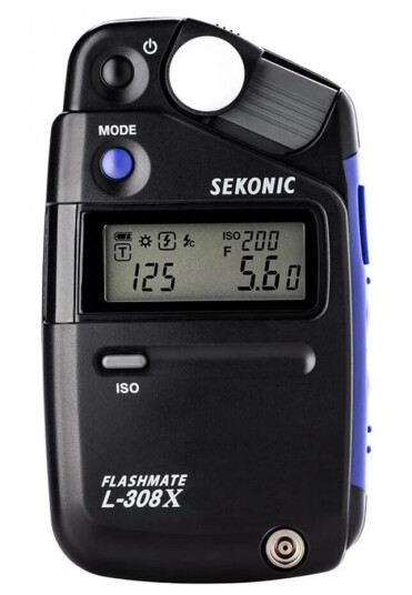 Sekonic Flashmate L-308X Liten og lett blits-/ambient-lysmåler Sekonic Flashmate L-308X Liten og lett blits-/ambient-lysmåler