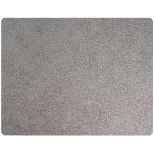Lind DNA - Square Hippo spisebrikke  L 35x45 cm antrasittgrå